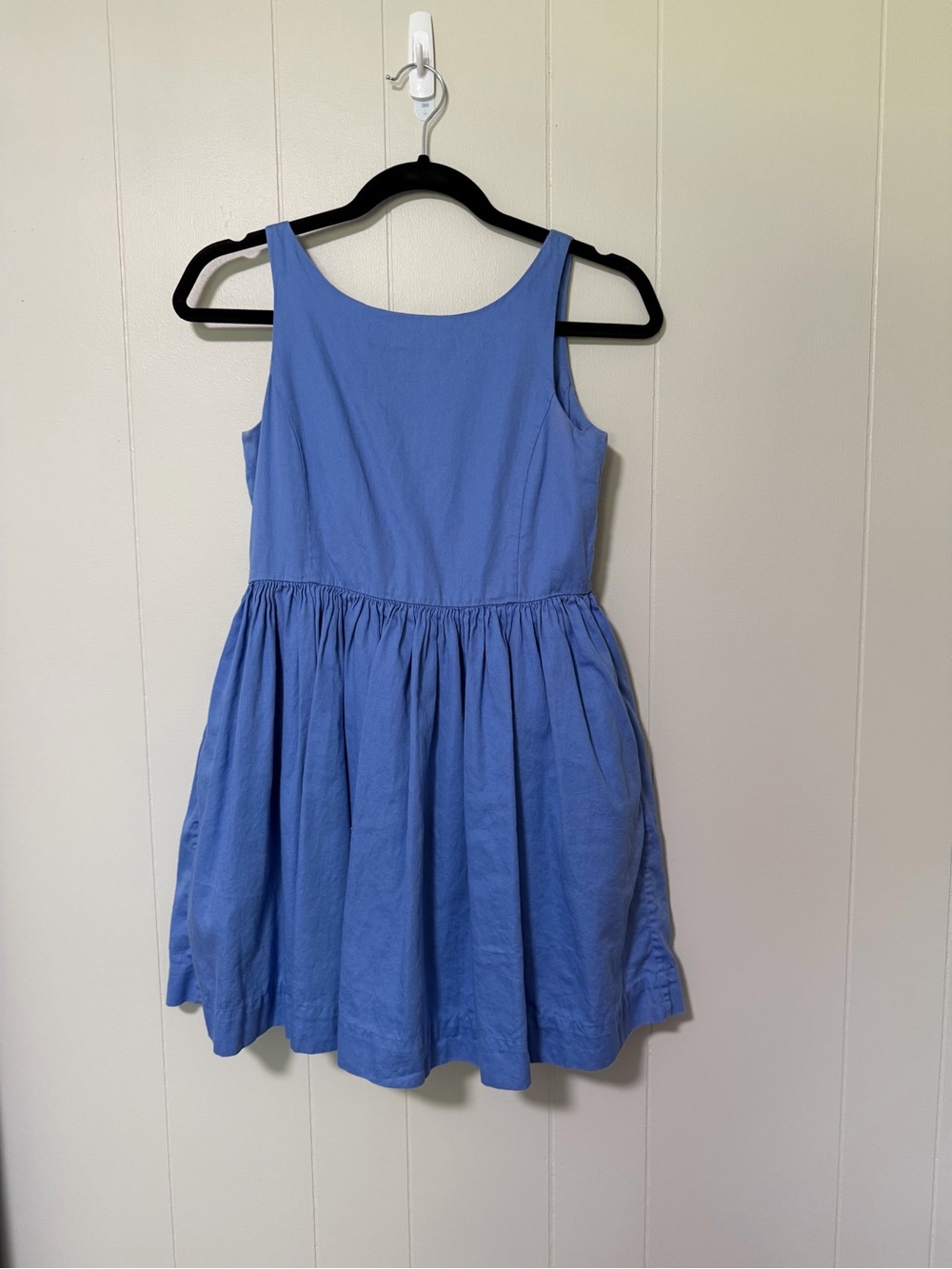 Polo by Ralph Lauren Sleeveless Blue Mini Dress